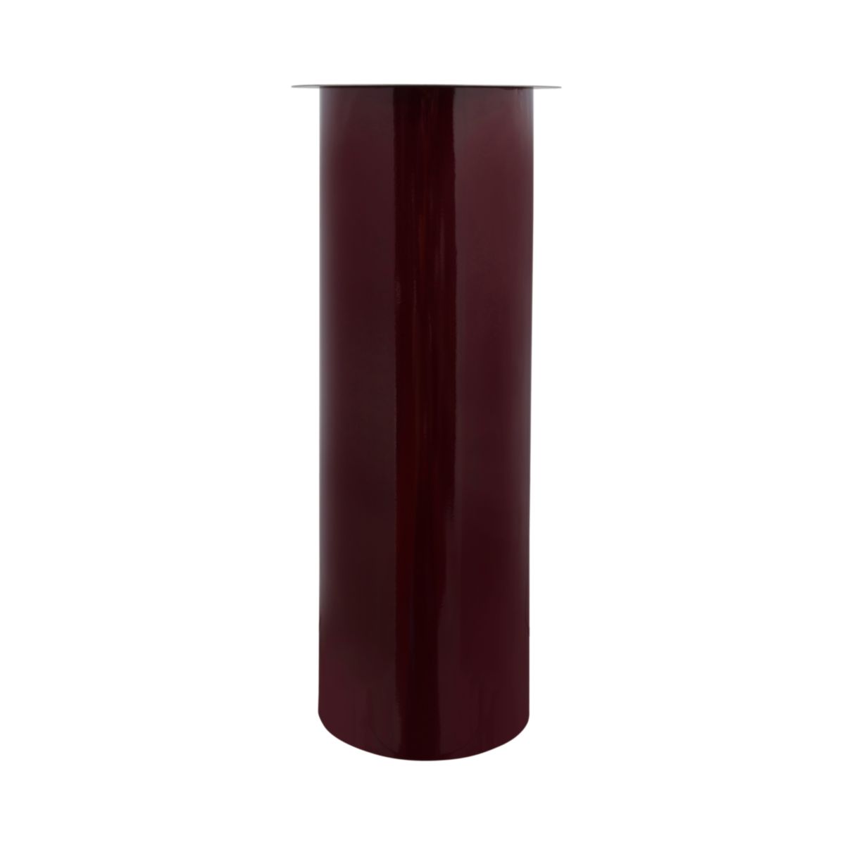 Bodenkerzenständer Art Deco 185 pflaume silber