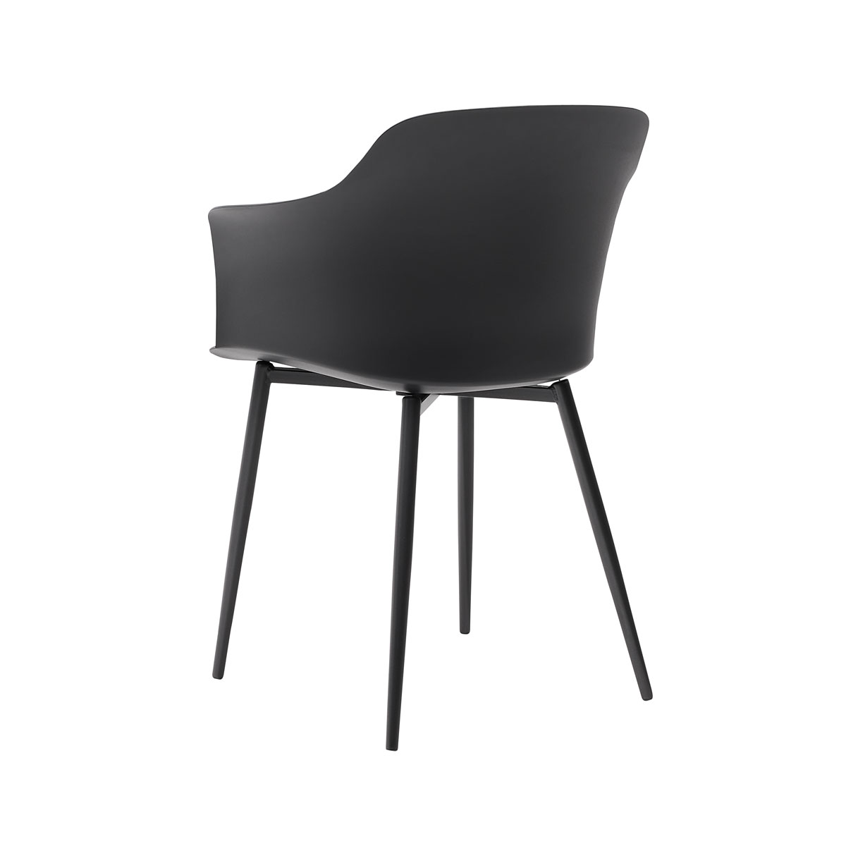 Haveson Kunststoff-Sessel Madeira schwarz Bild 3