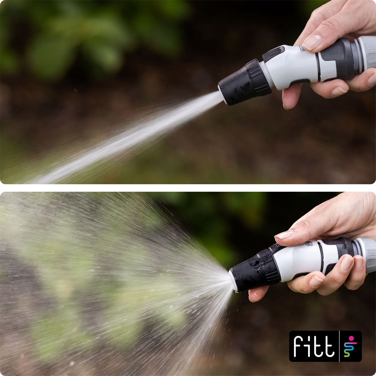 Wasserschlauch für den Garten zur Bewässerung leicht robust und kompakt für intensive Verwendung mit Lanze Bild 4