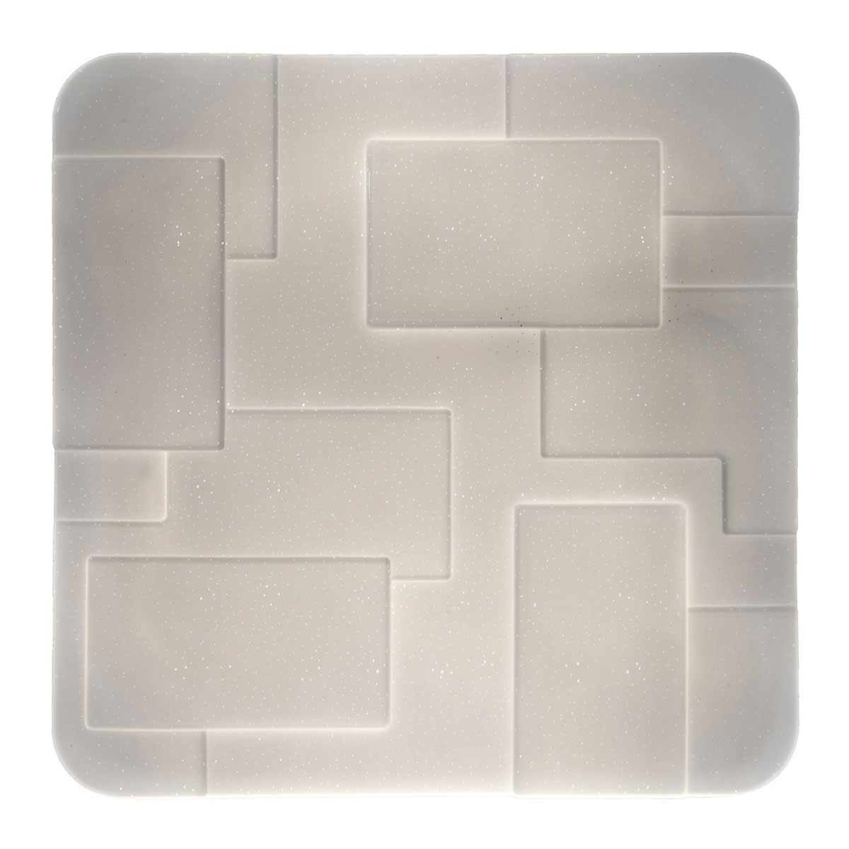 Naeve LED DL Luxor Metall/KS weissLxBxH: 54x54x6,5cm dimmbar Bild 3