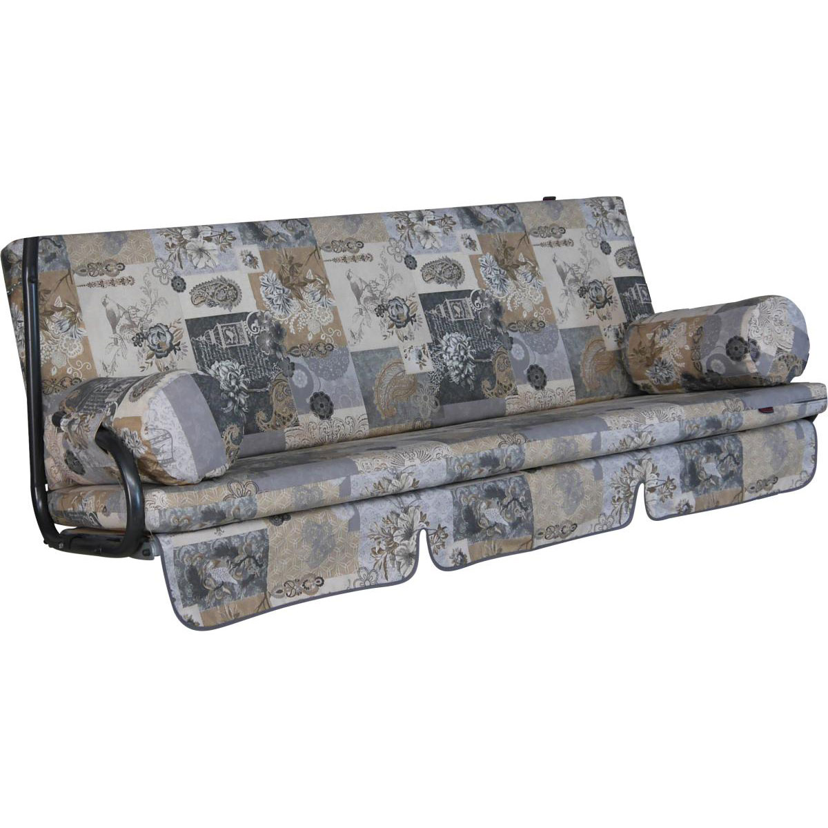 Angerer Freizeitmöbel GmbH Hollywoodschaukel Auflage „Trend Neuburg“, grau