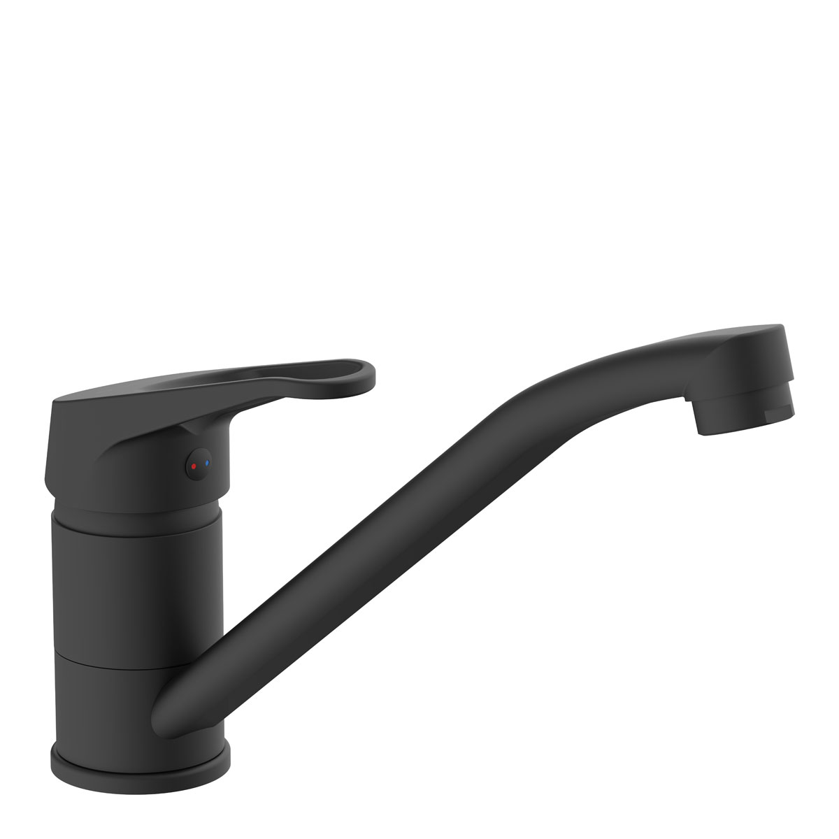 Schütte Spültisch-Armatur Tassoni, Niederdruck, Farbe: Schwarz matt