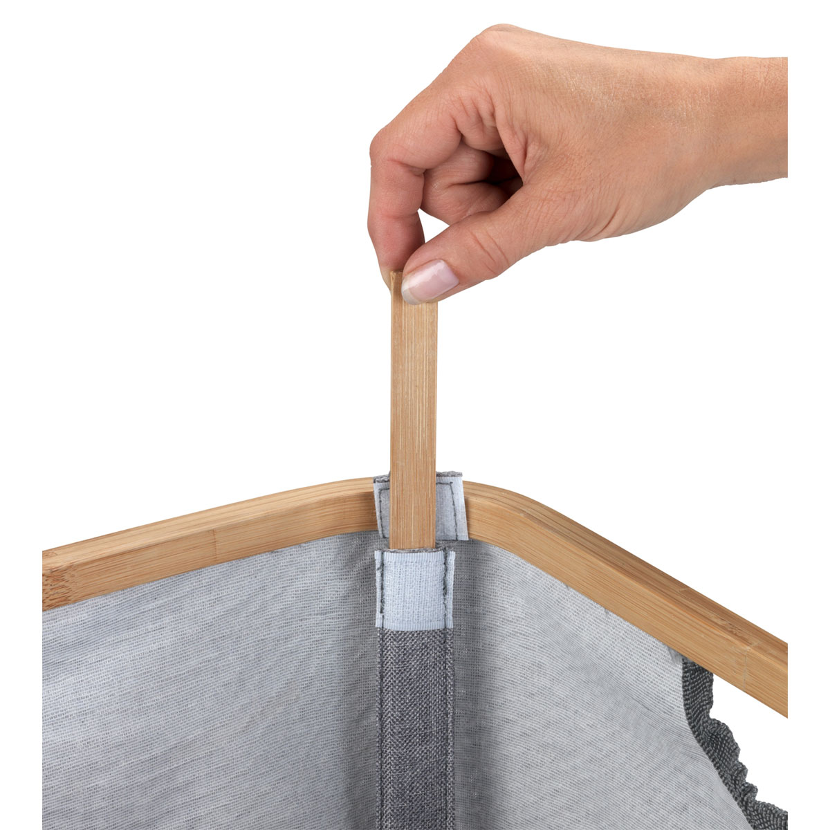 Wenko Wäschekorb Baharifaltbar 50 l Bild 6