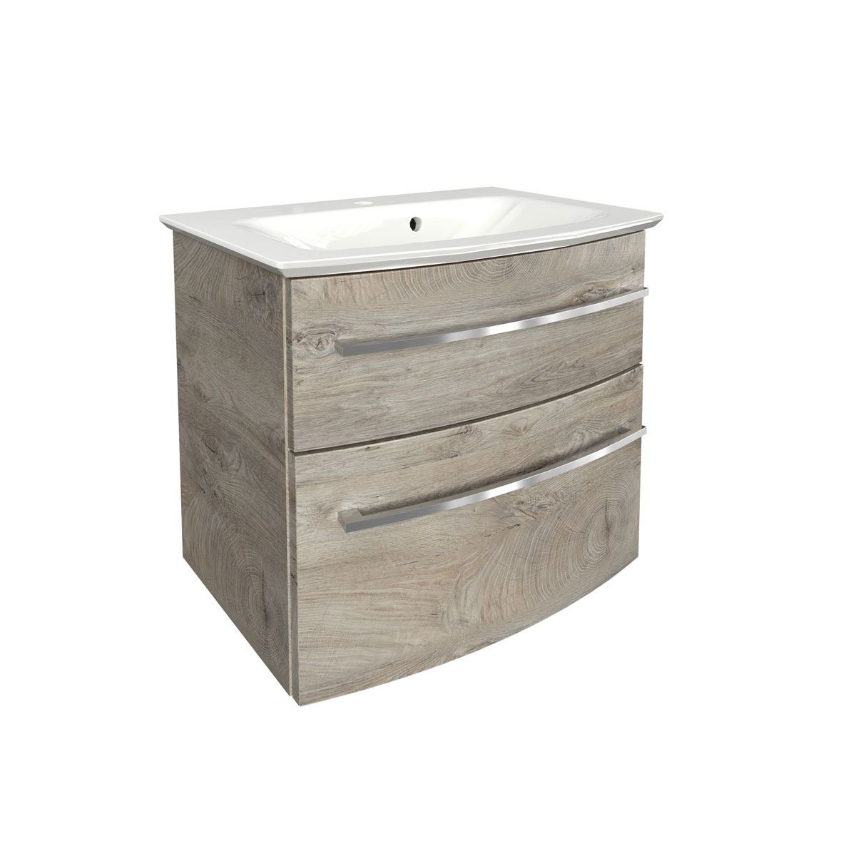 Fackelmann  Waschtisch-Set B.Style 632 x 543 x 460 mm Nature Oak