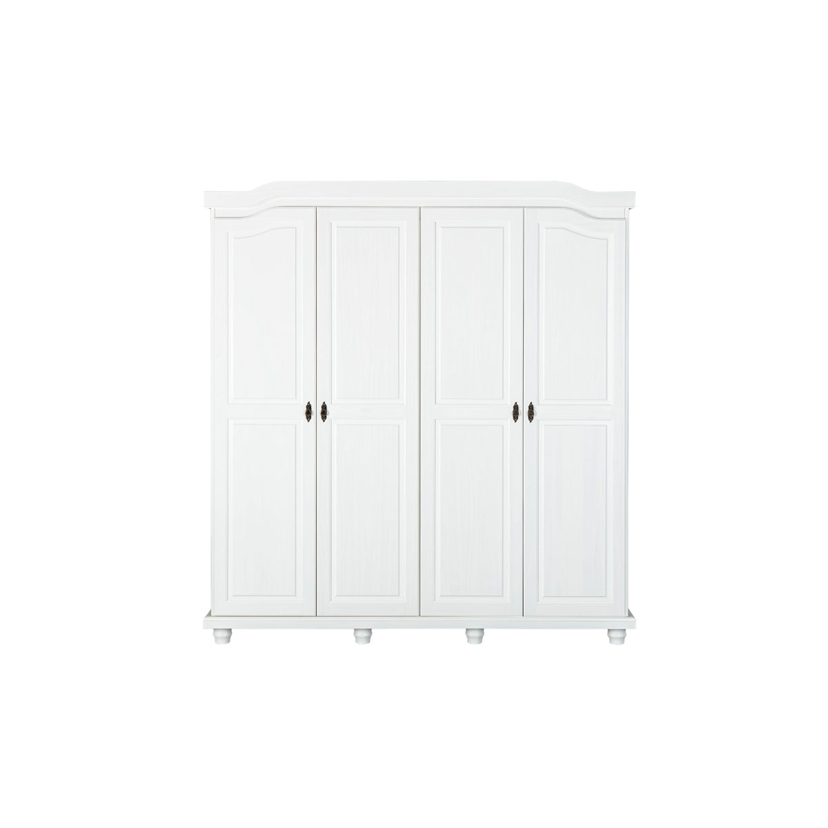 Inter Link Kleiderschrank „Isny“, 4-Türen, Kiefer, weiß Bild 4