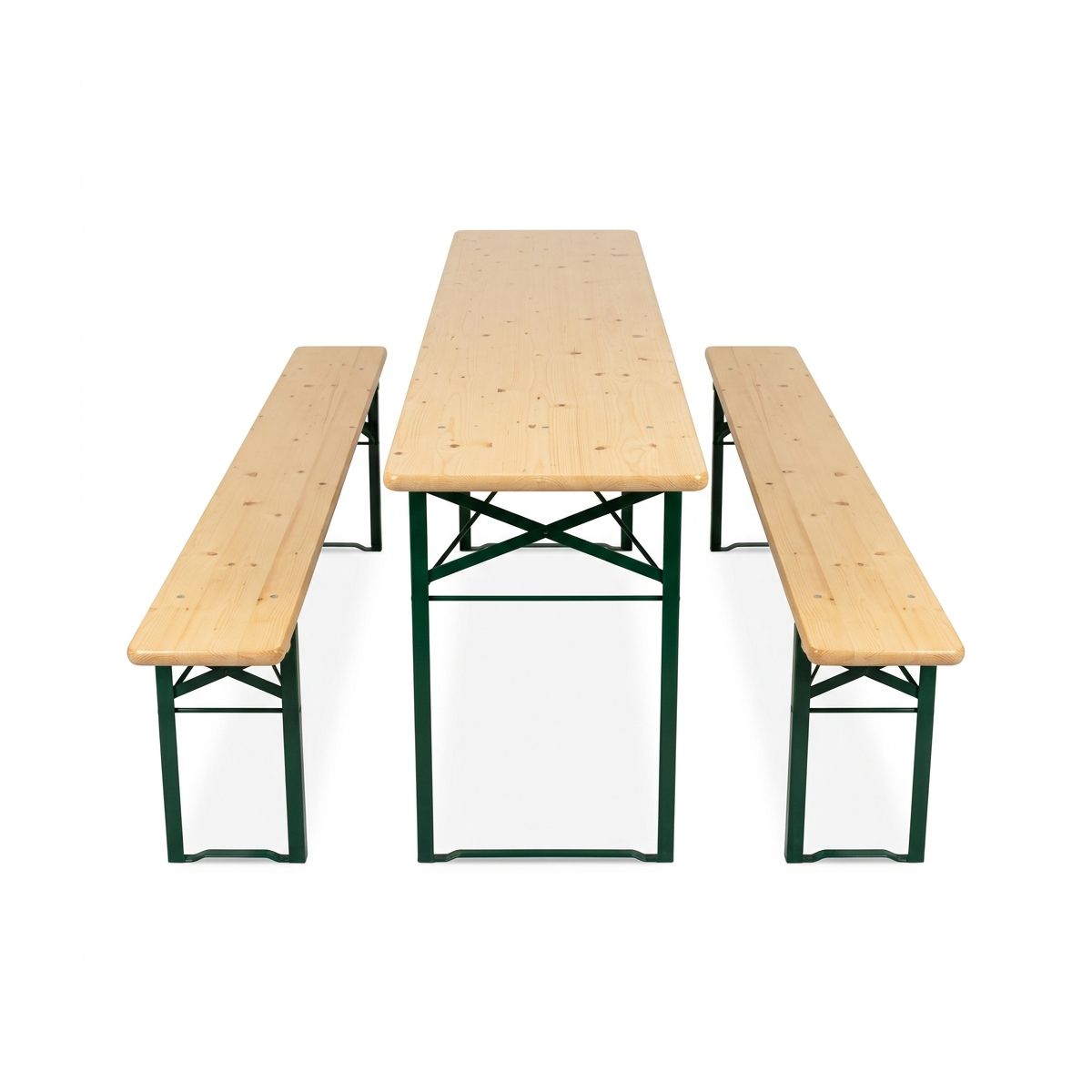 Festzeltgarnitur Standard mit Tisch 220 x 50 cm