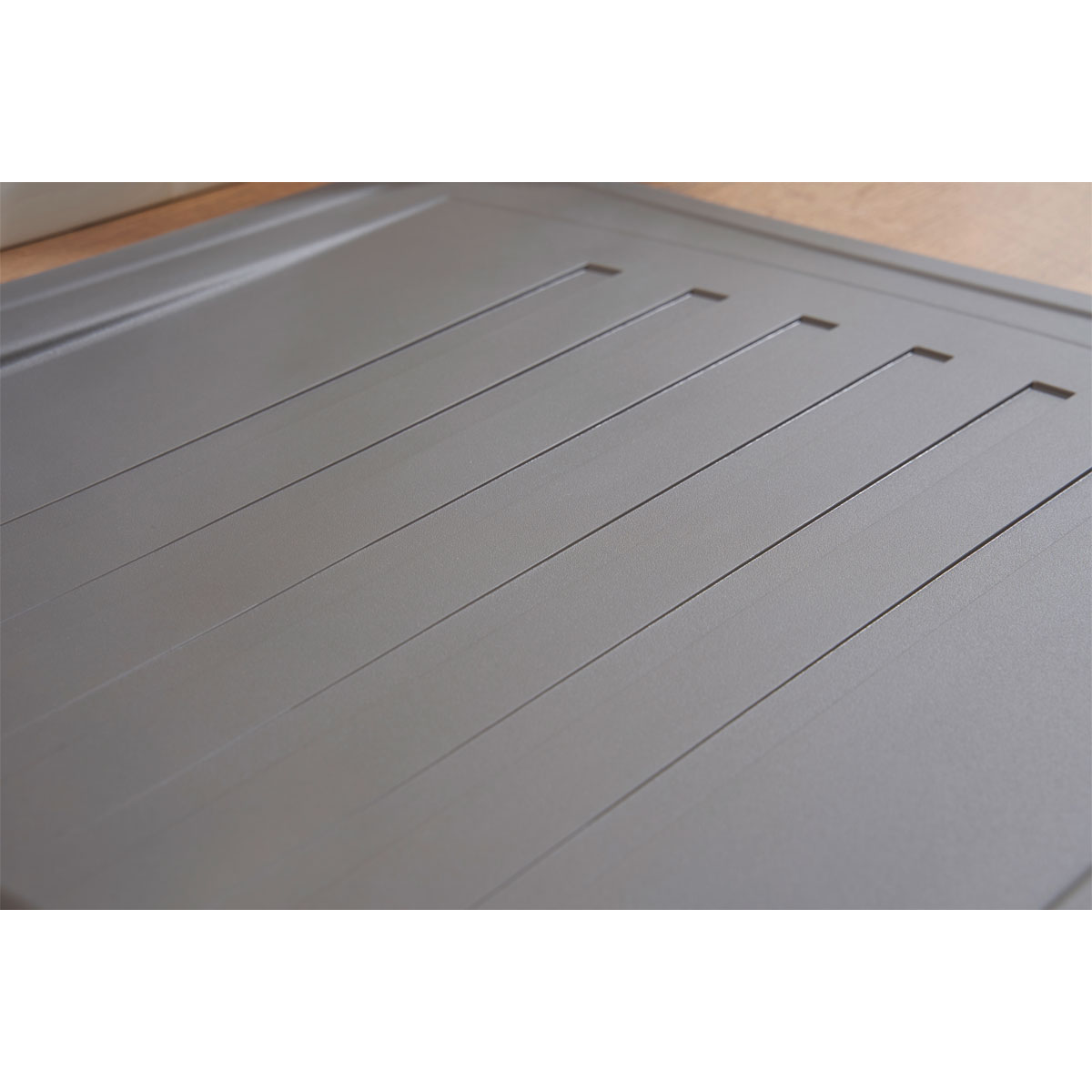 Respekta Spüle grau 86 cm Mineralit 1 Becken 1 Abtropffläche Bild 3