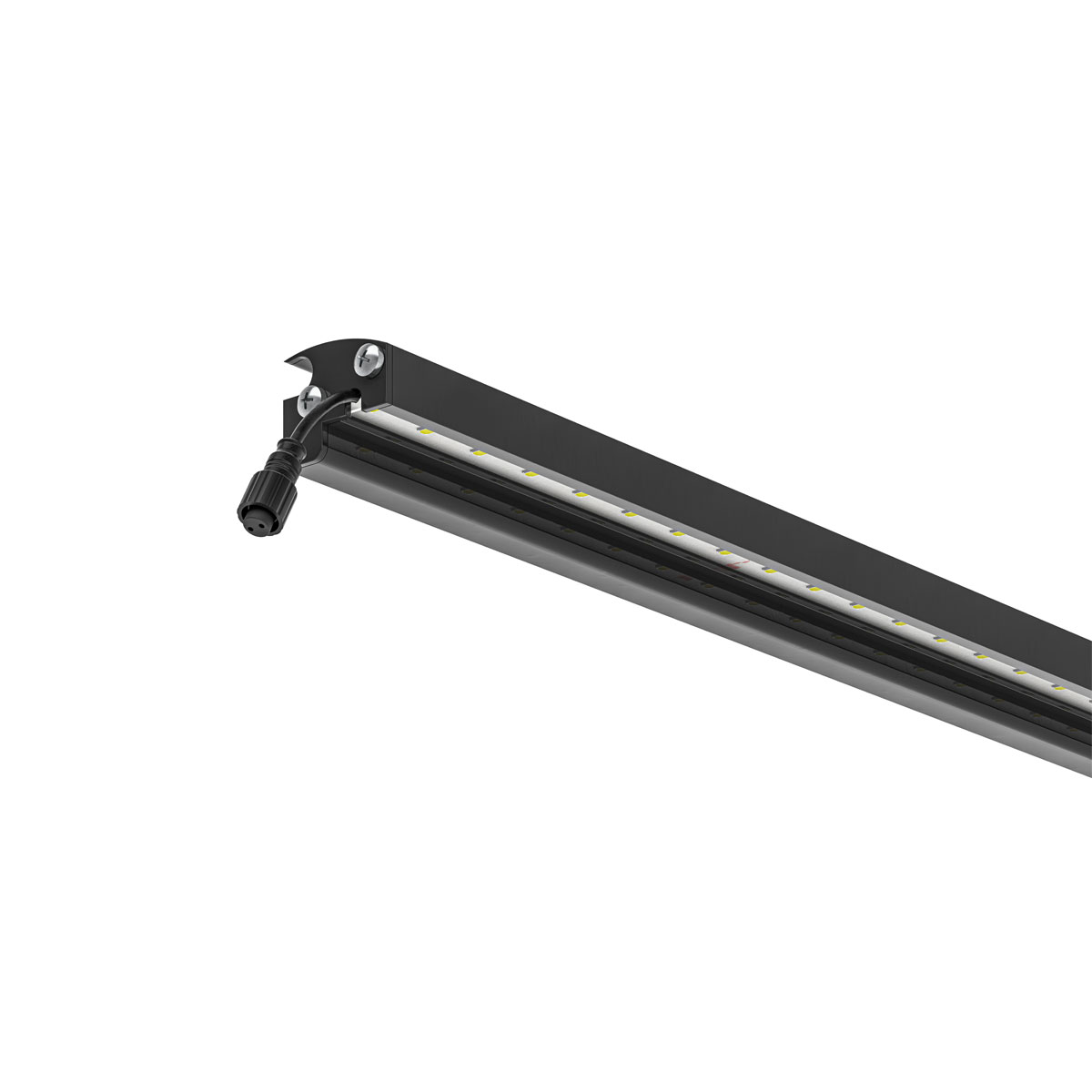 LyghtUp LED-Leuchtleiste fur Doppelstabmatten 196 cm anthrazit