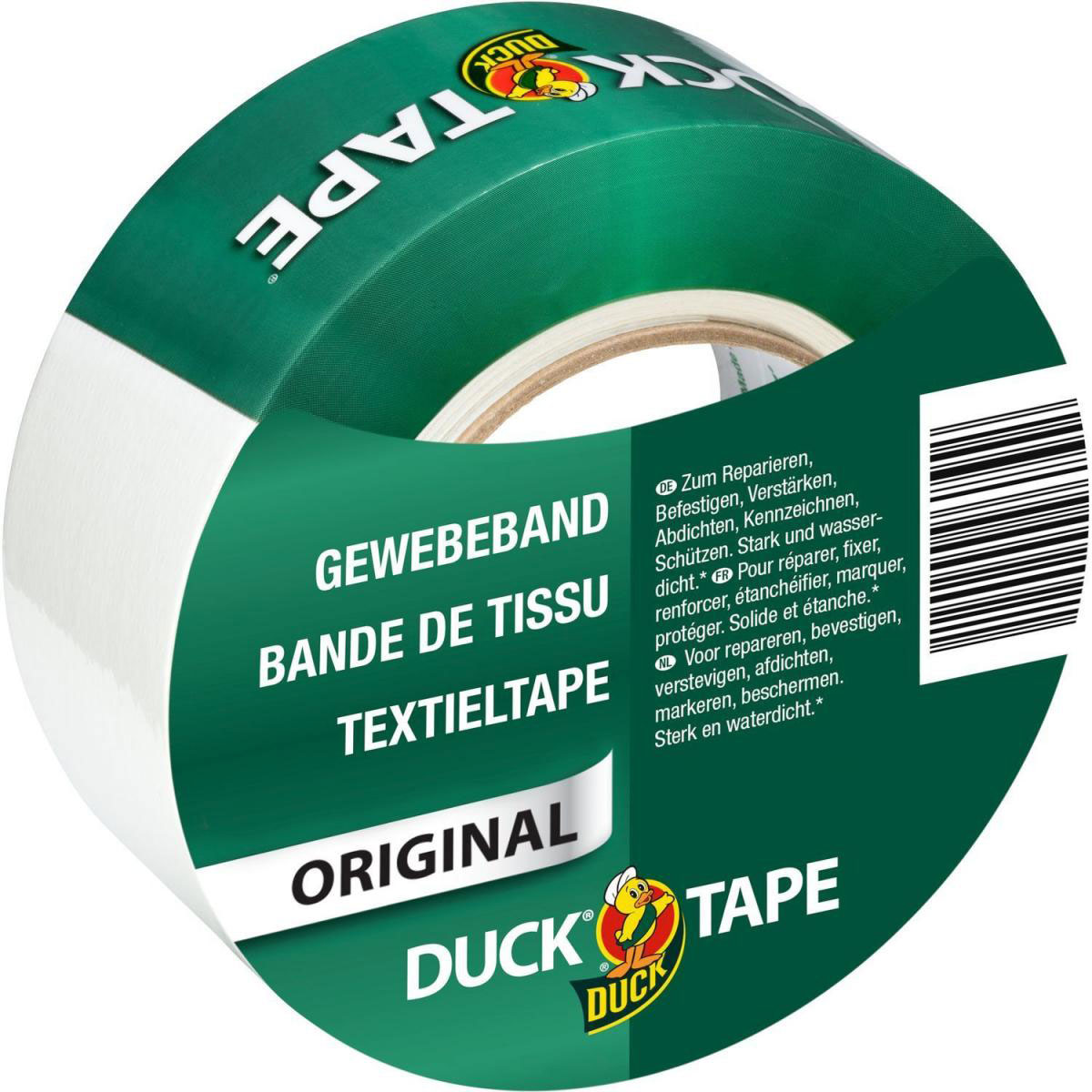 Duck Tape Original 50 mm x 50 m Weiß