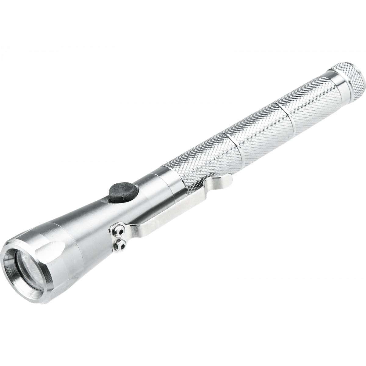 Taschenlampe Slimline mit Clip alu-anthrazit