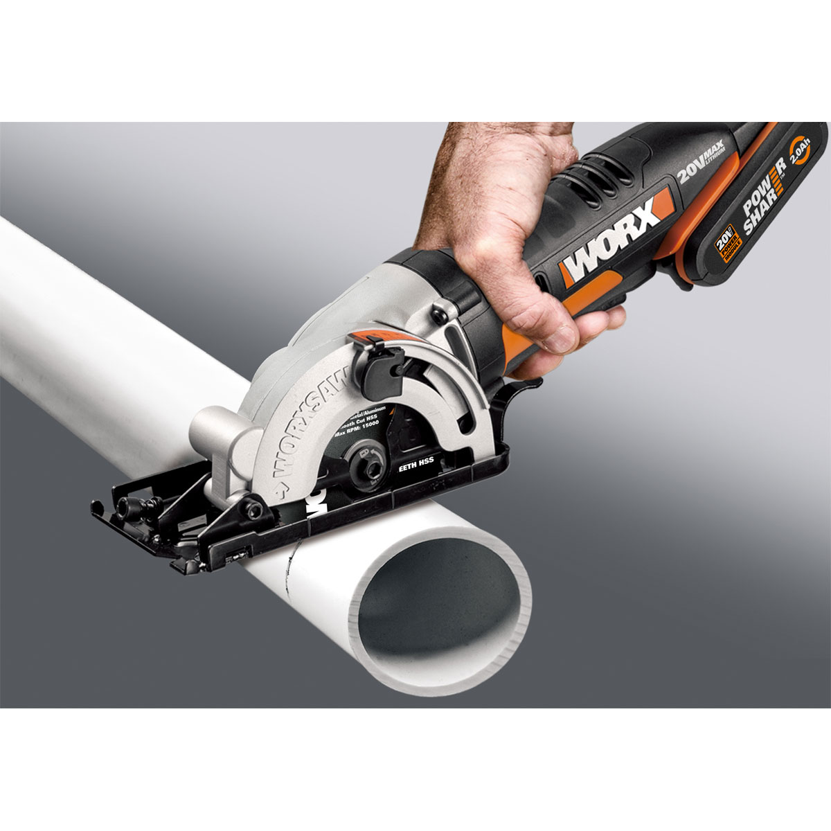 Worx Akku Mini-Handkreissäge Set WX527 Bild 8