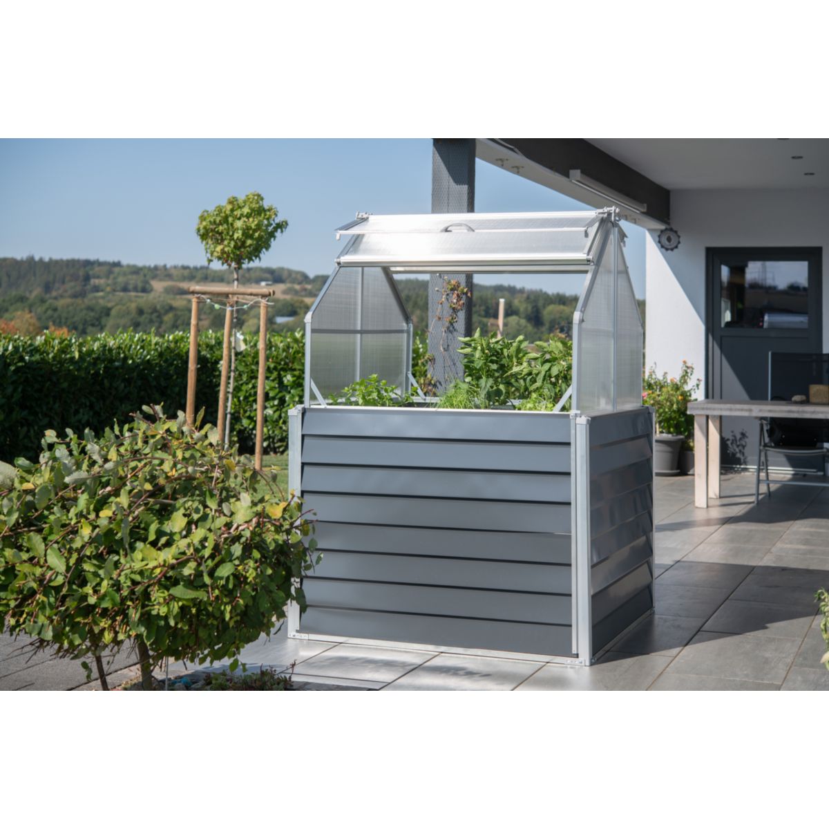 Westmann Hochbeet Store & Grow 120x120x167cm Bild 2