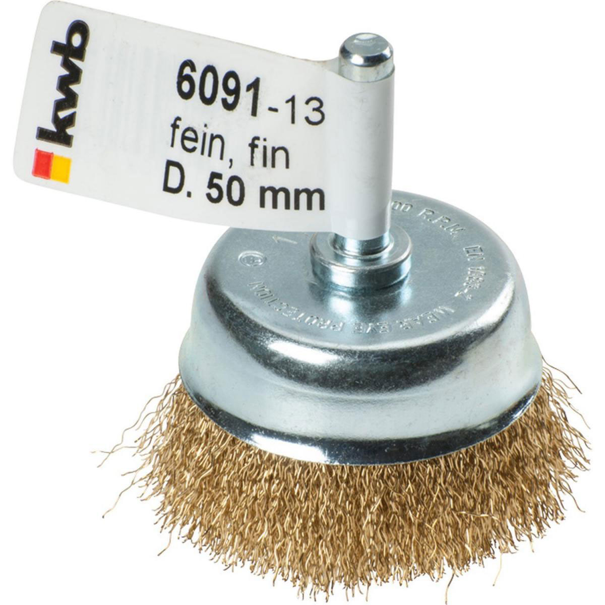 kwb  Topfbürste für Einsatz mit Bohrmaschinen und Akkuschraubern