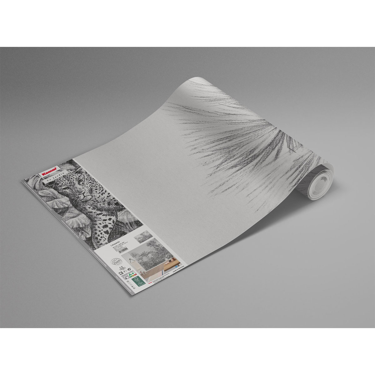 Komar  Vlies Fototapete Léopards 350x250 cm Bild 8