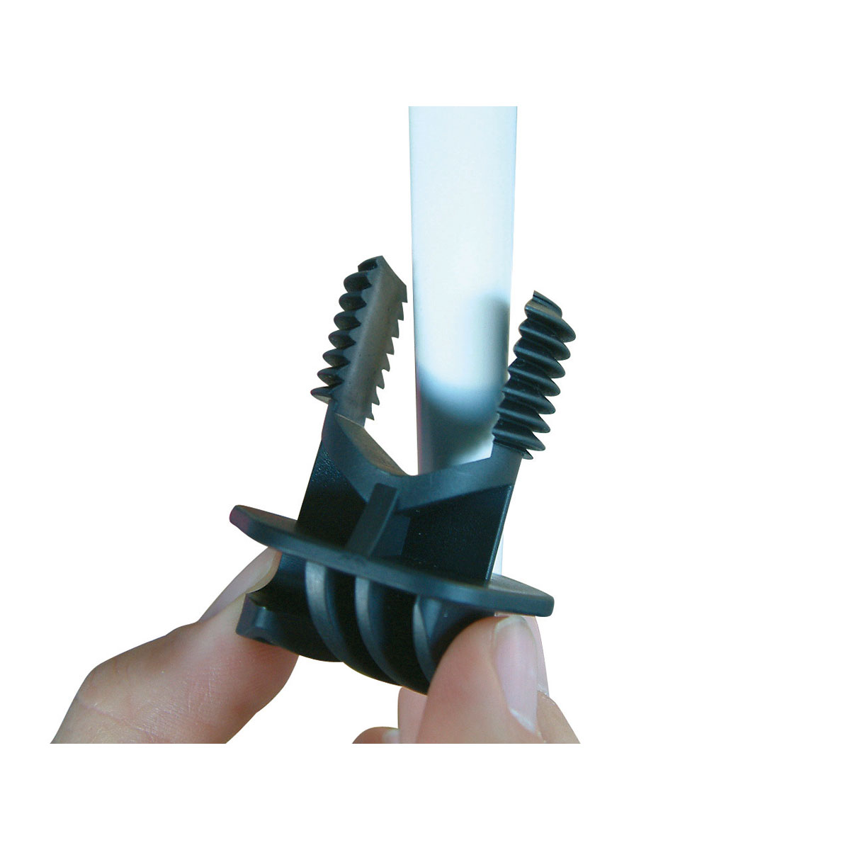 Schraubisolator Vario Plus schwarz für Durchmesser 10 mm Seil 10 Stück Bild 2