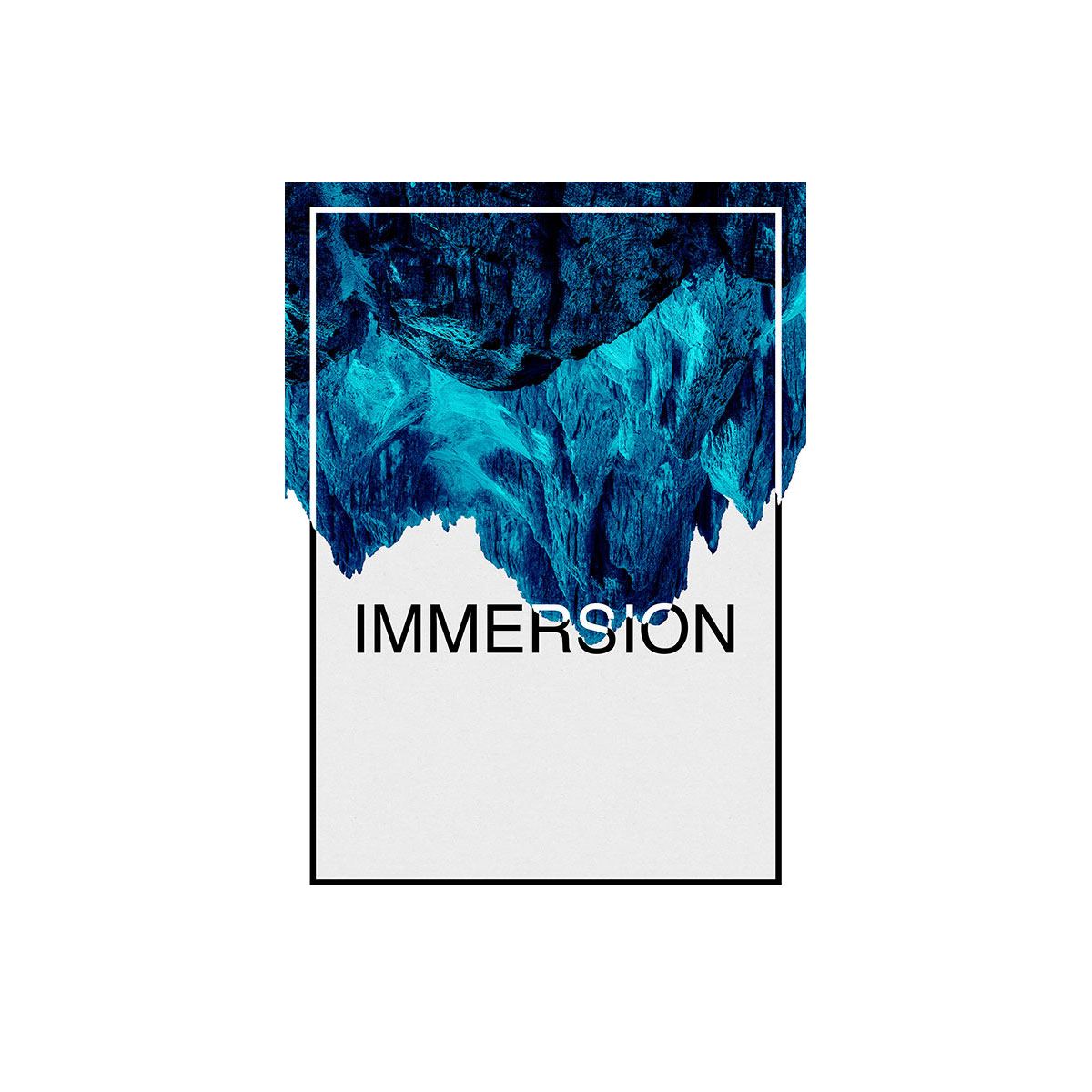 Komar  Wandbild Immersion Blue 30x40 cm Bild 2