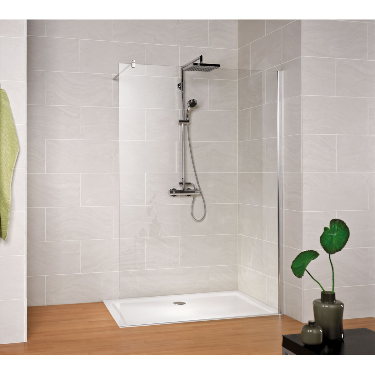 Schulte Duschwand MasterClass Walk In M6 200 x 90 cm