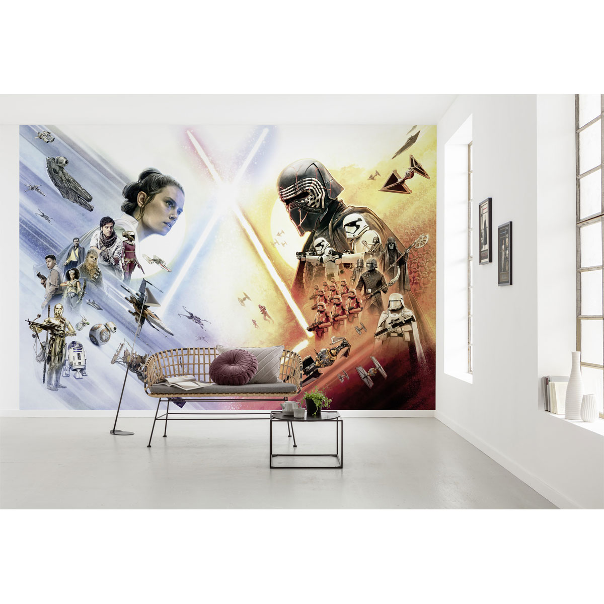 Komar  Papier Fototapete Star Wars 368x254 cm