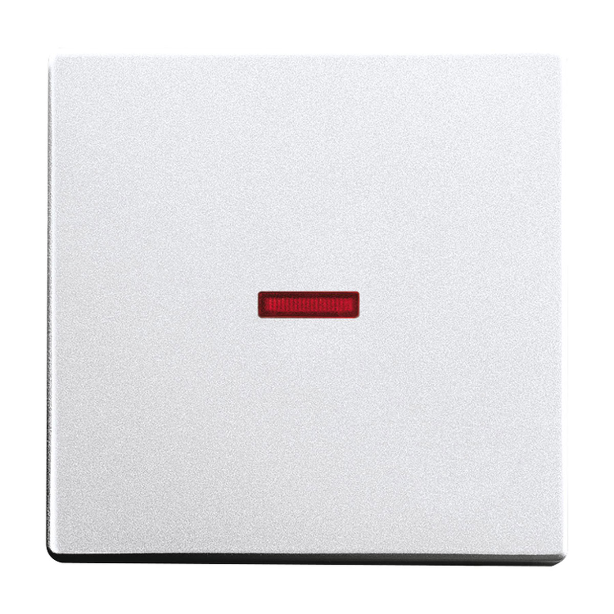 Busch-Jaeger Abdeckung für Kontrollschalter future linear silberfarben