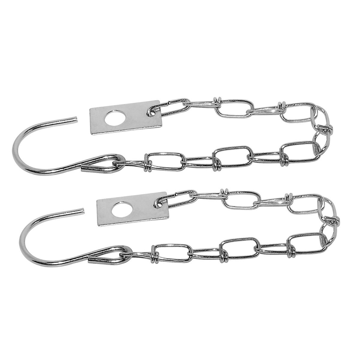 LAS 10666 Sicherungshaken mit Kette 2- teilig 