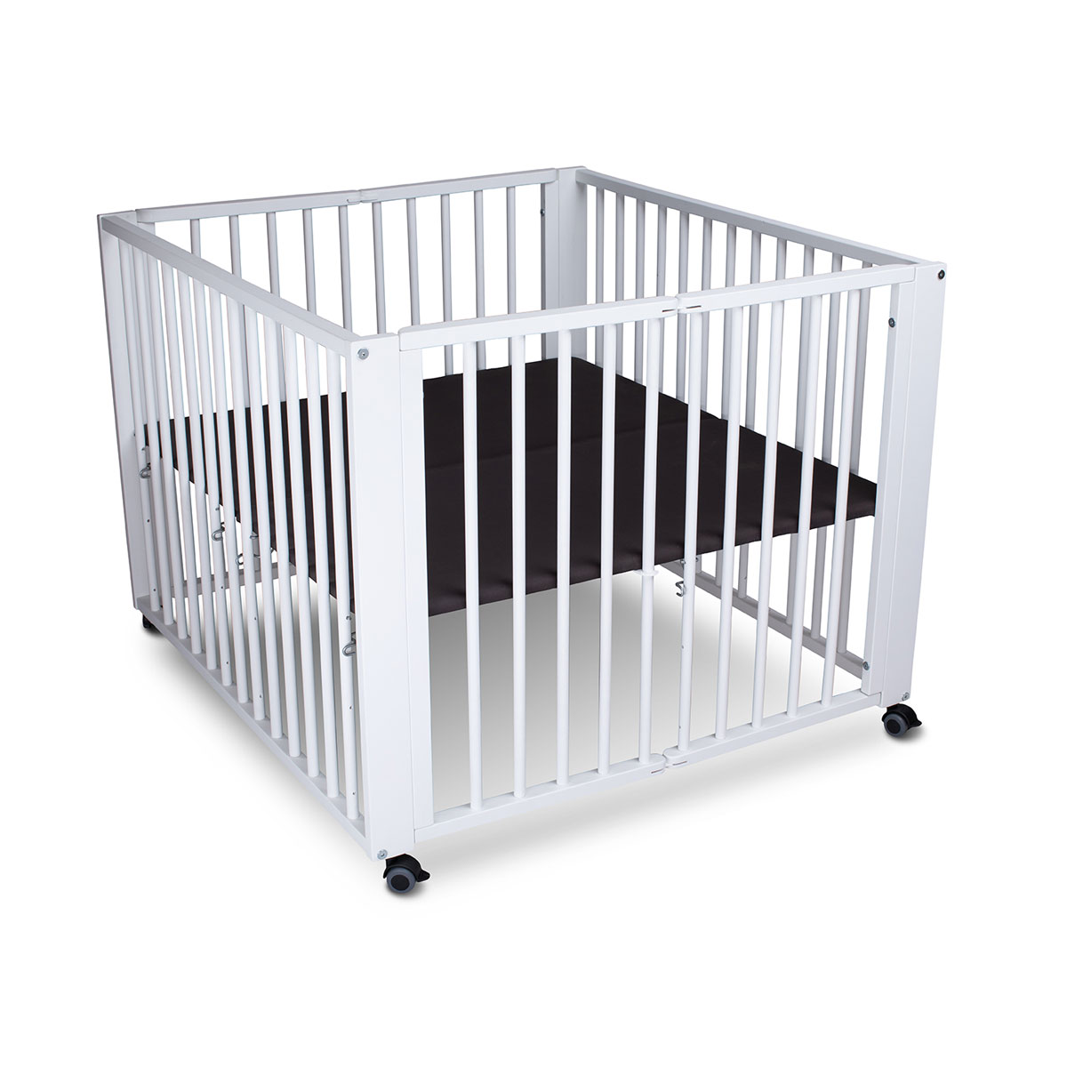 tiSsi Laufgitter „Moritz“ 90x75x95 cm, weiß Bild 2