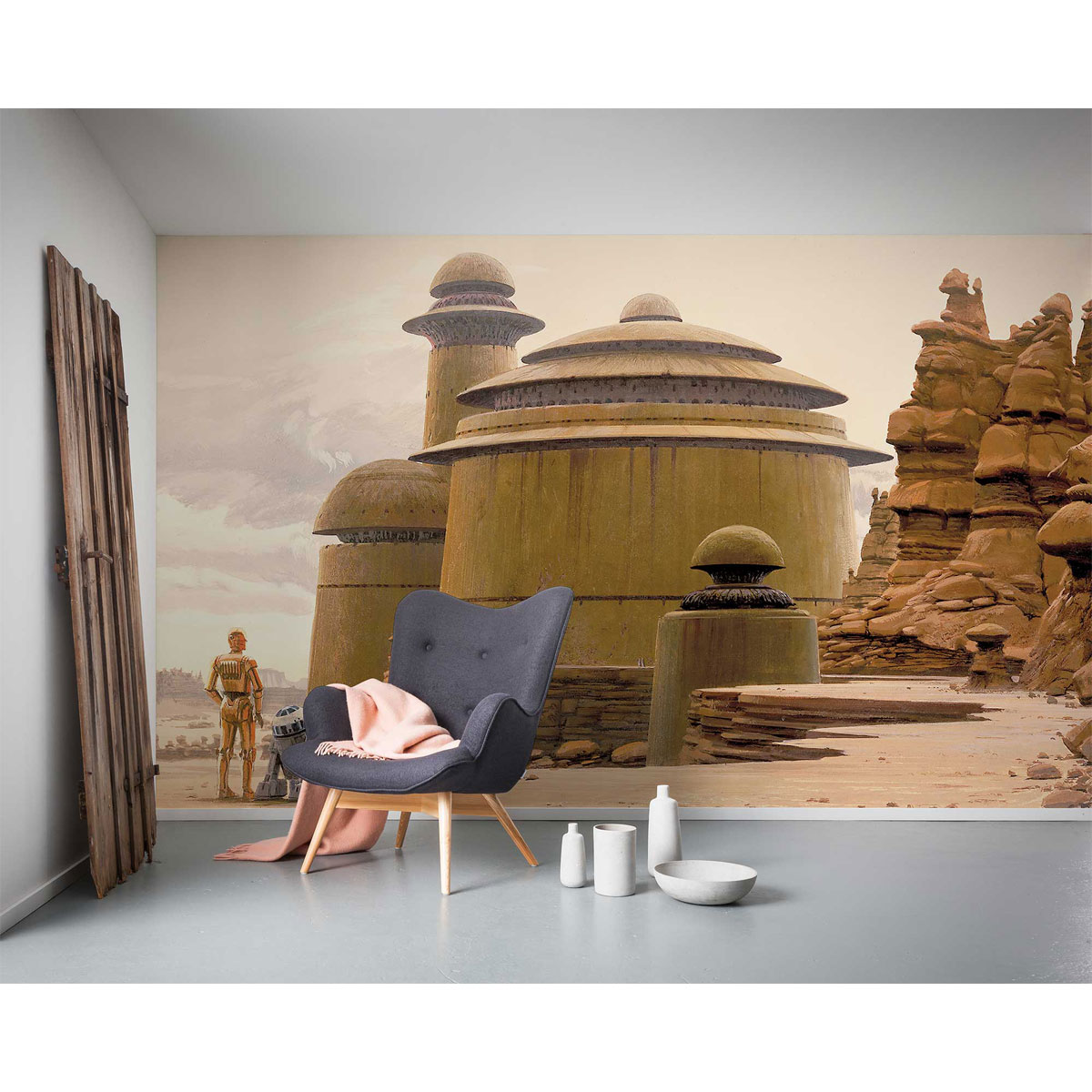 Komar  Vlies Fototapete Star Wars Classic Jabbas Palace 500x250 cm