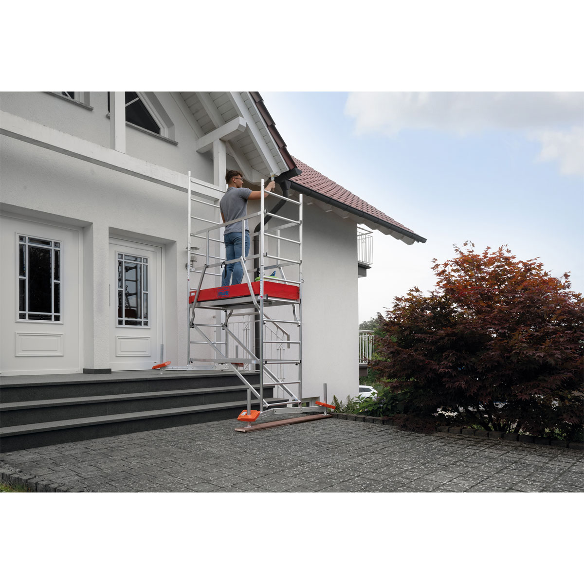 Krause  ClimTec Alu-Arbeitsgerüst 1 Aufstockung Bild 4