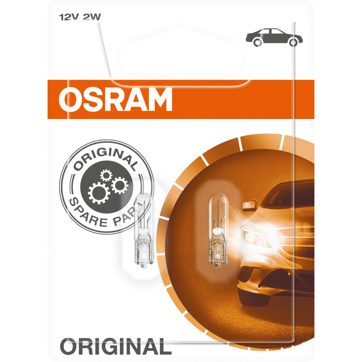 Osram Autolampe 2 x 4,6W KSN 24 12 V 2 W
