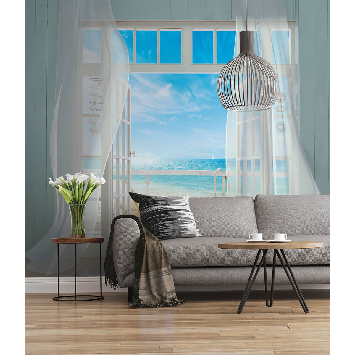 Komar  Vlies Fototapete Malibu 300x250 cm