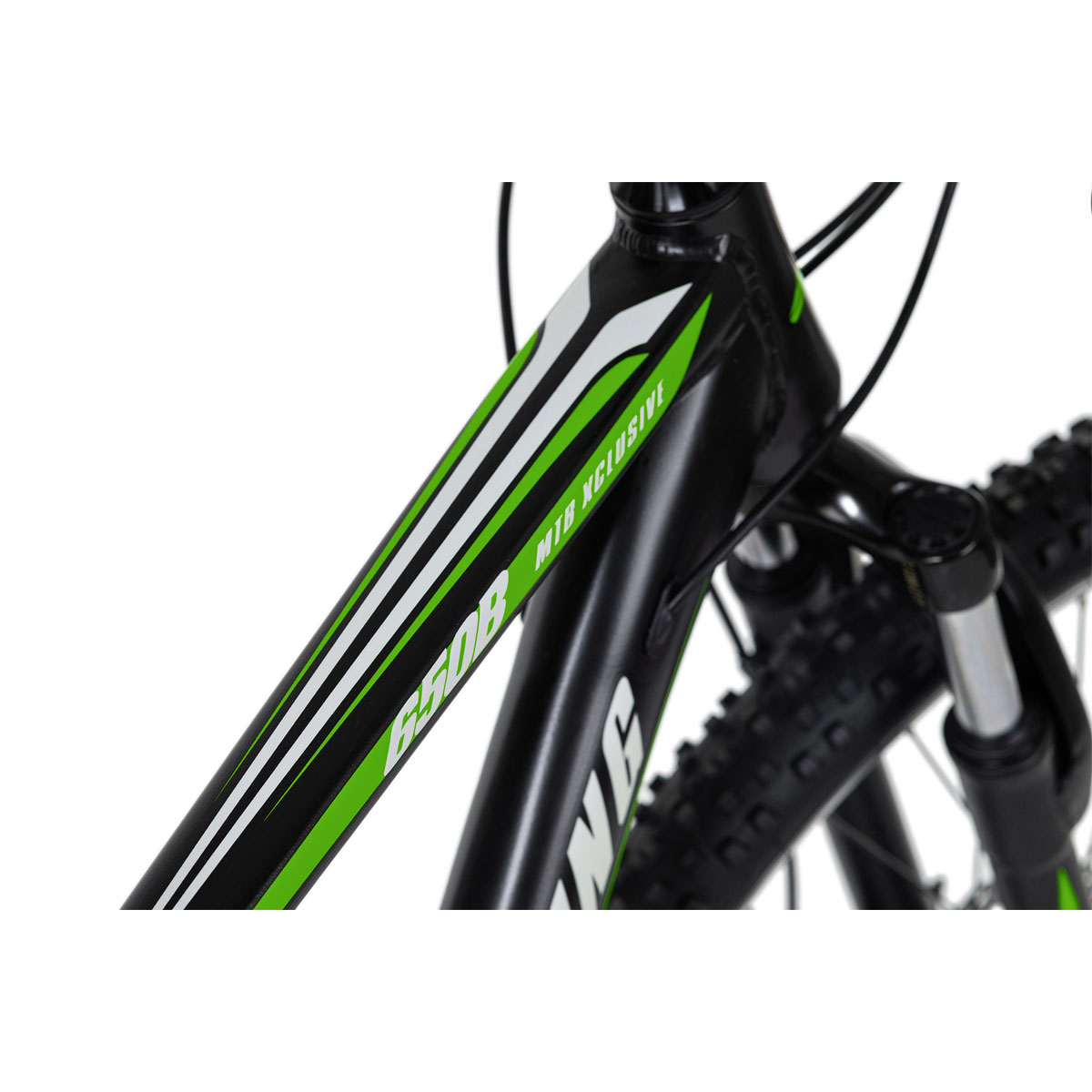 KS Cycling Mountainbike Hardtail 27,5'' Morzine schwarz-grün 48 cm  Bild 9