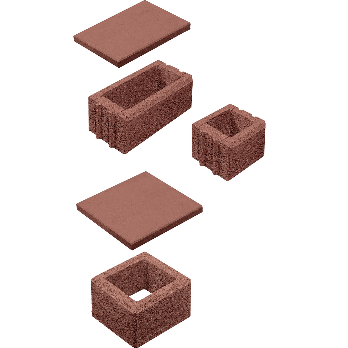 Lusit  Gartenmauer Bellamur 1/1 Stein Rotbraun Bild 3