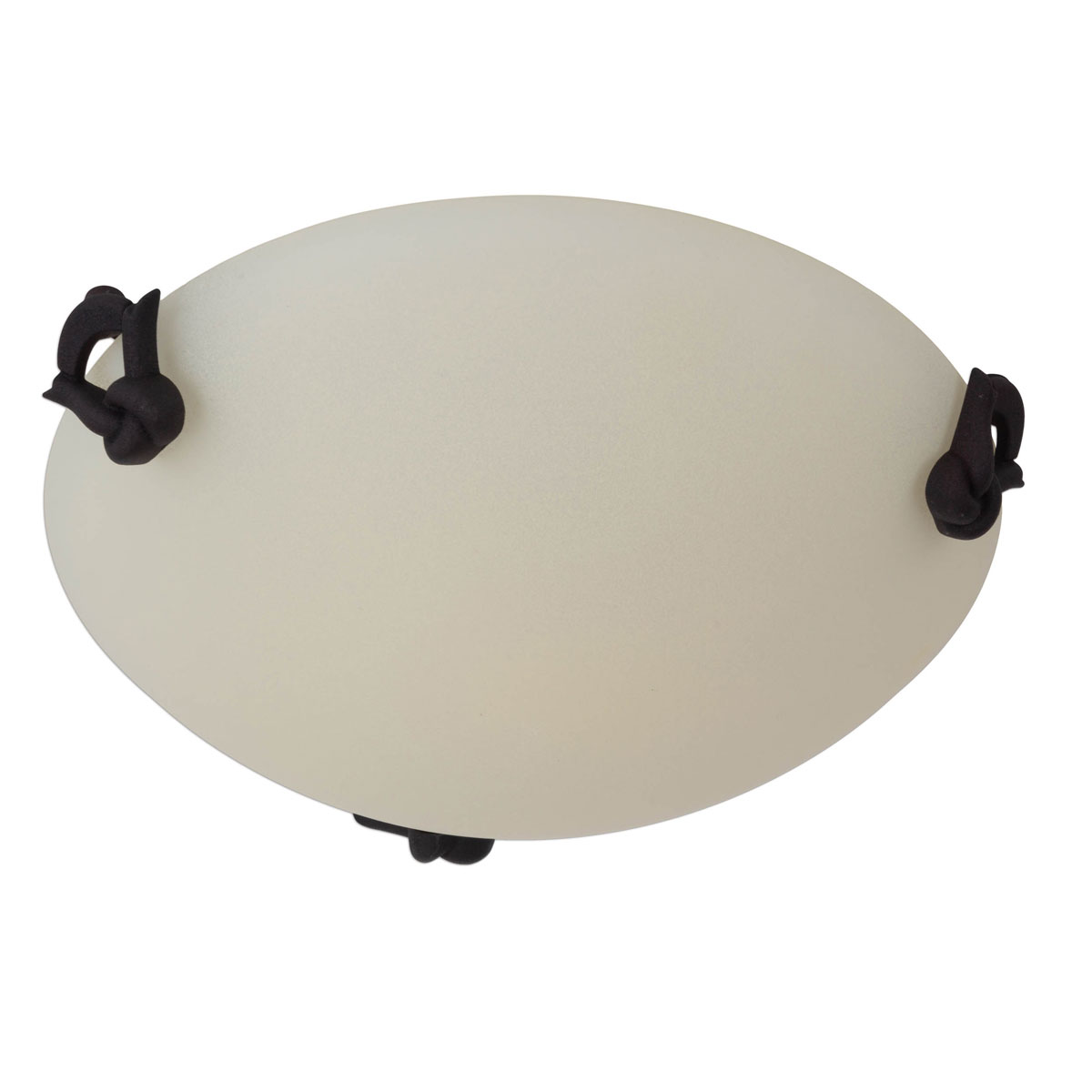 näve Deckenleuchte Satin Glas braun 30x30x5cm  Bild 2