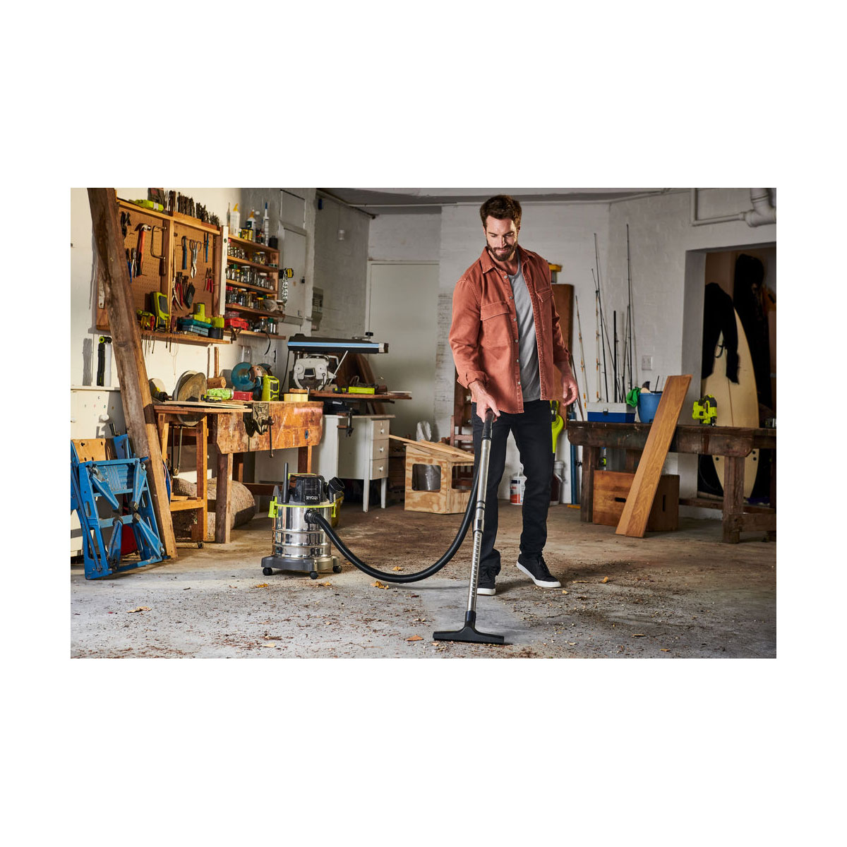 Ryobi  18V Akku-Nass und Trockensauger R18WDV-0 solo Bild 6