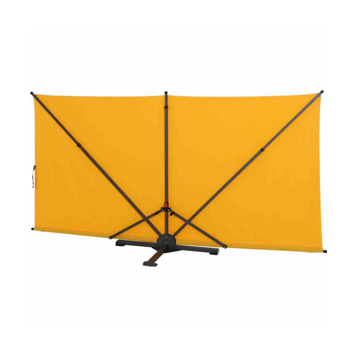 Siena Garden Faltbarer Sichtschutz Ben 150 x 280 cm gelb Bild 2