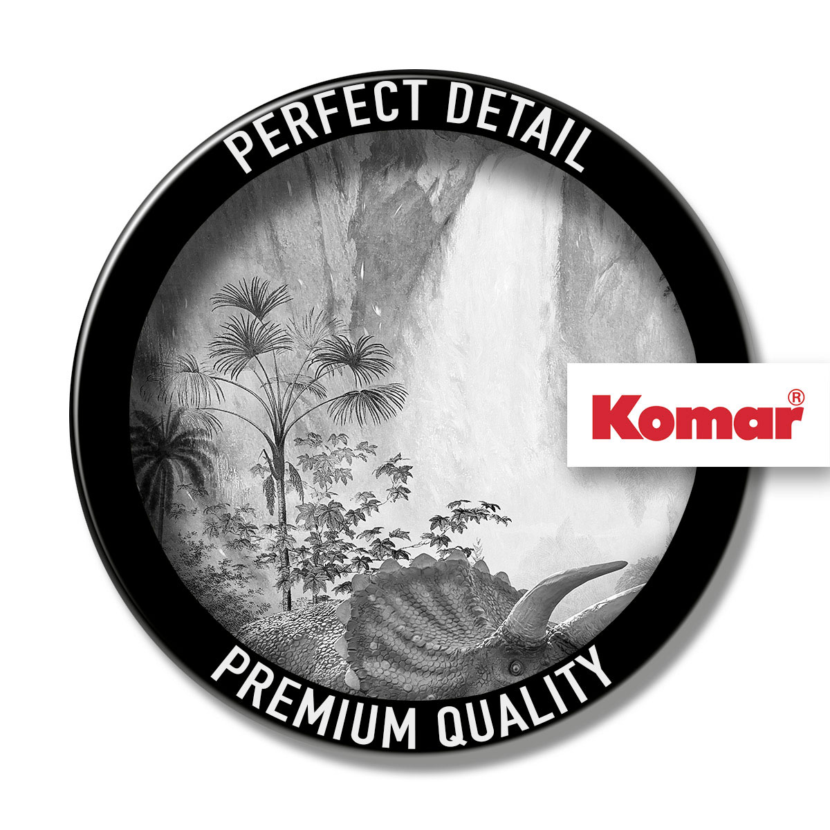 Komar  Vlies Fototapete Jurassic Waterfall 200x280 cm Bild 9