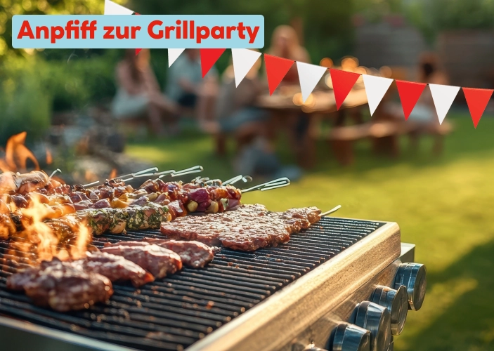 Anpfiff zur Grillparty