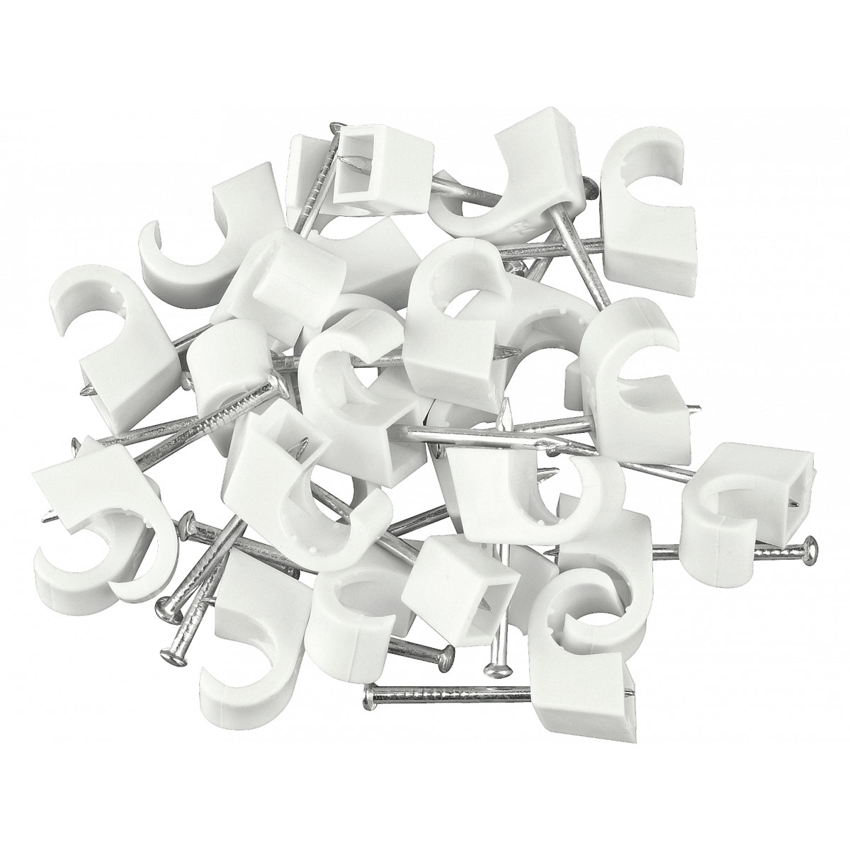 Flector Technik Express-Schelle 7-12 mm weiß 25 Stück Bild 2