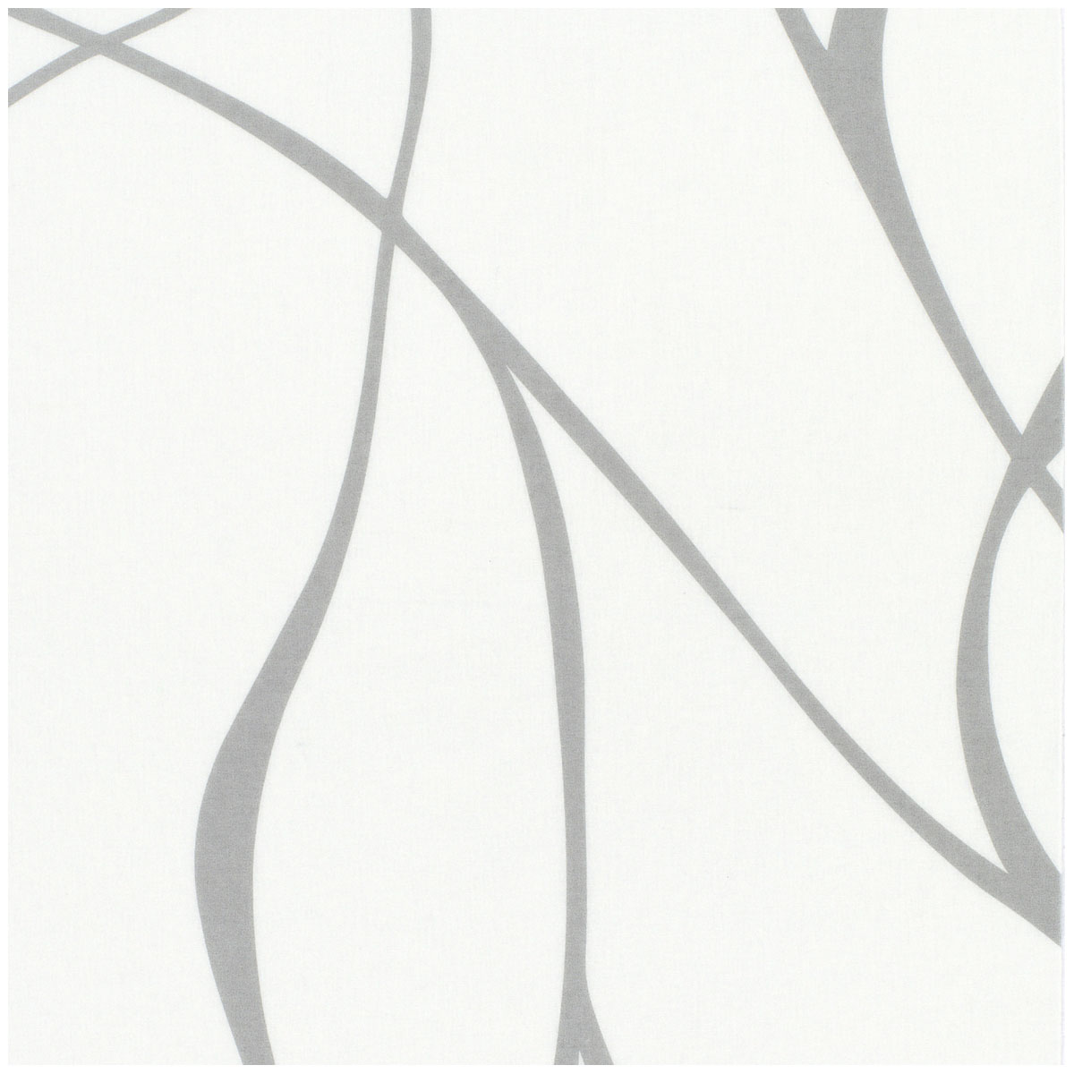 Gardinia Flächenvorhang Wave 60 x 245 cm weiß/grau Bild 1