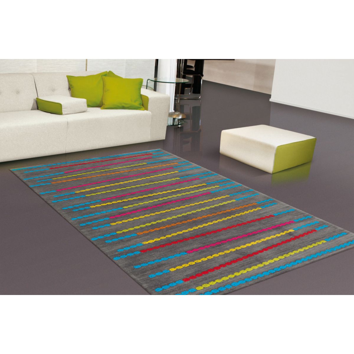 Mood 4311 Multi / Blau 170cm x 240cm Bild 2