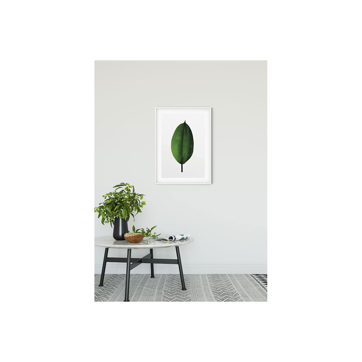 Komar  Wandbild Ficus Leaf 30x40 cm