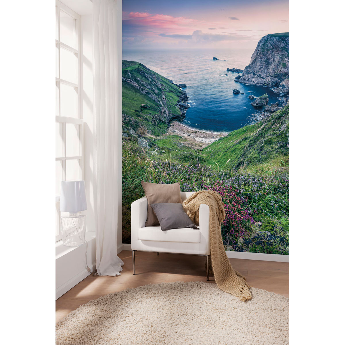 Komar  Vlies Fototapete The Blue Bay 200x250 cm