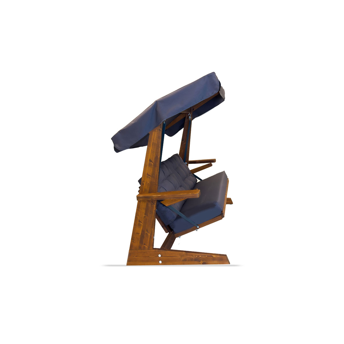 Westmann Hollywoodschaukel Viva 2400 115x237x175cm Anthrazit Bild 2