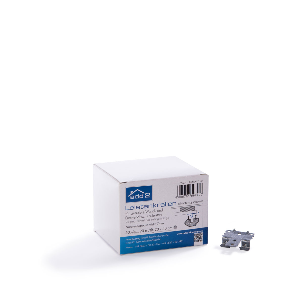 Leistenkralle LK7 50 Stk.