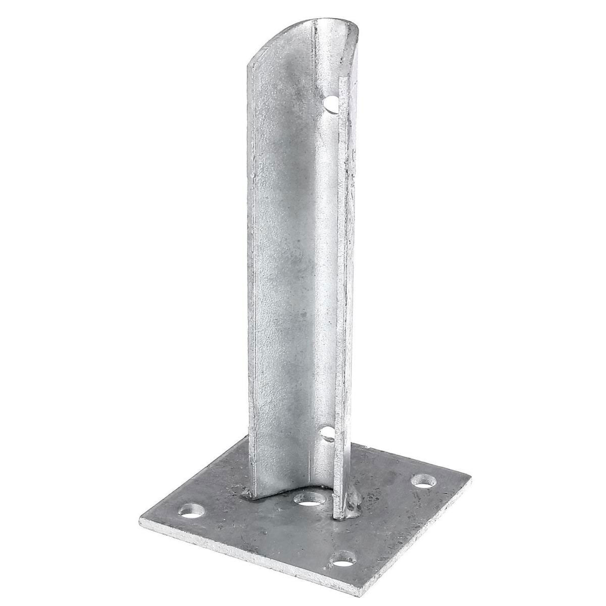 GAH Alberts Pfostenfuss feuerverzinkt 100 x 100 mm für 40 mm Zaunpfosten