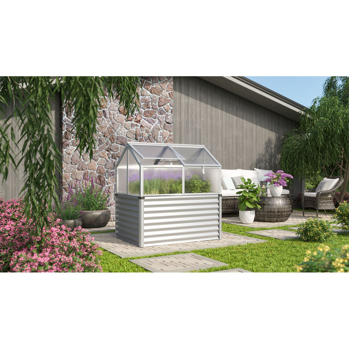 Vitavia  Hochfrühbeet Zola HKP alu Bild 1