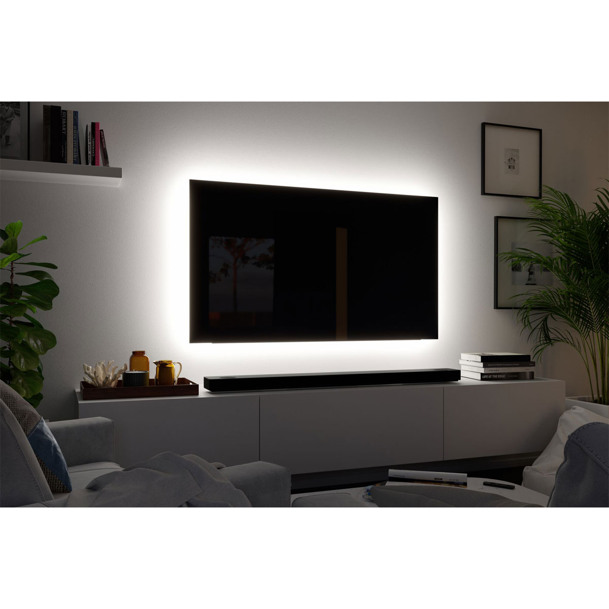 Paulmann  LED-TV-Basisset MaxLED 250 65 Zoll 4,3 m 22 Watt inkl Farbwechselfunktion Bild 5