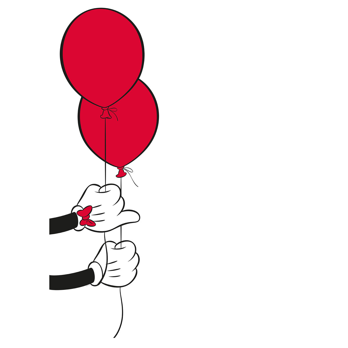 Komar  Wandbild Mickey Mouse Balloon 40x50 cm Bild 2