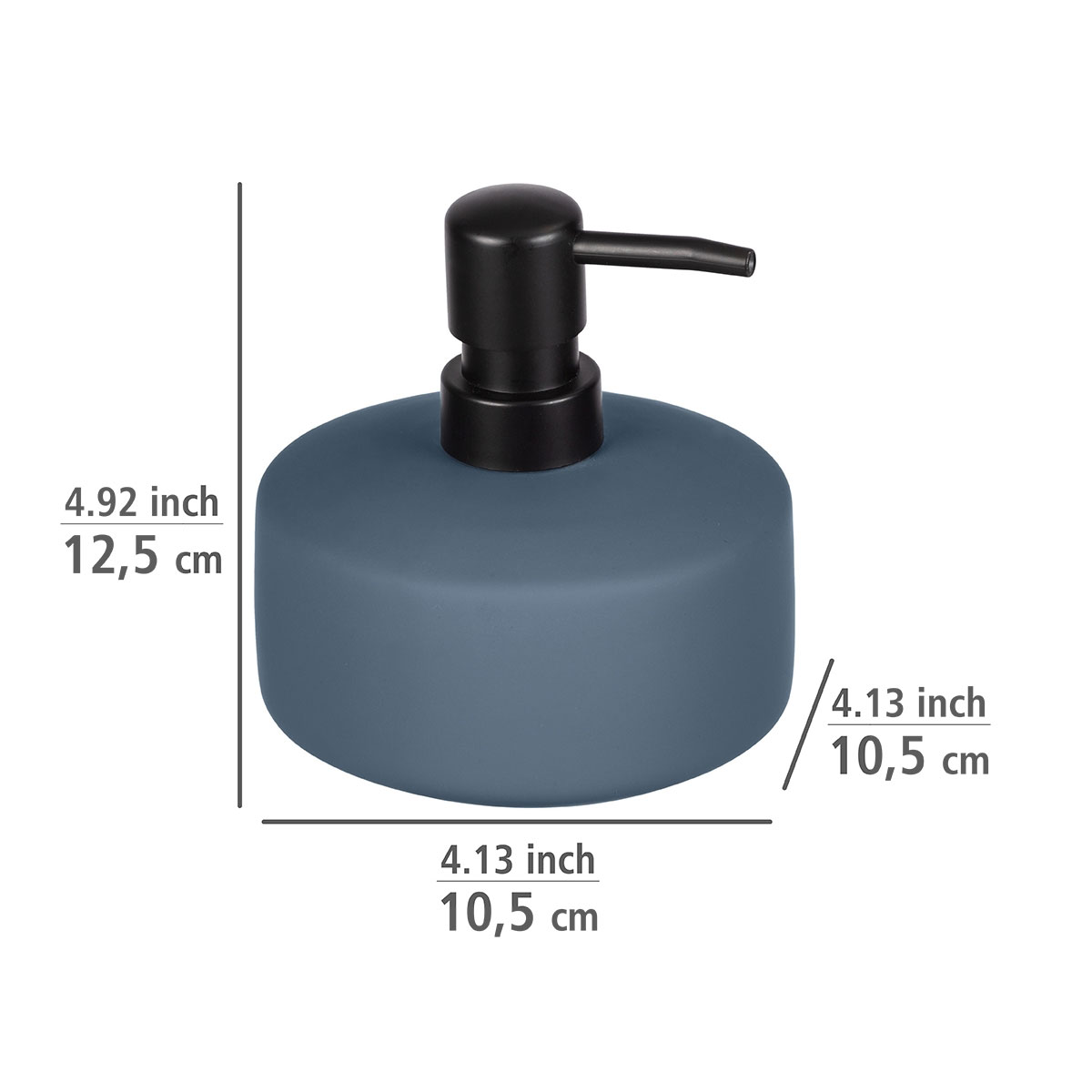 Wenko Seifenspender Avellino blau Bild 3