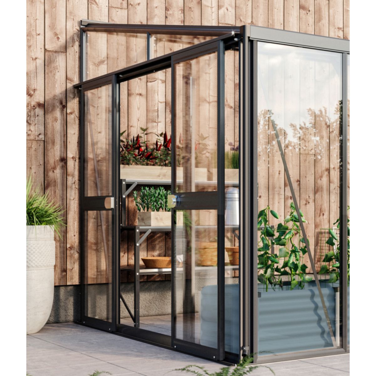 Vitavia Doppeltür-Set für Helena, schwarz