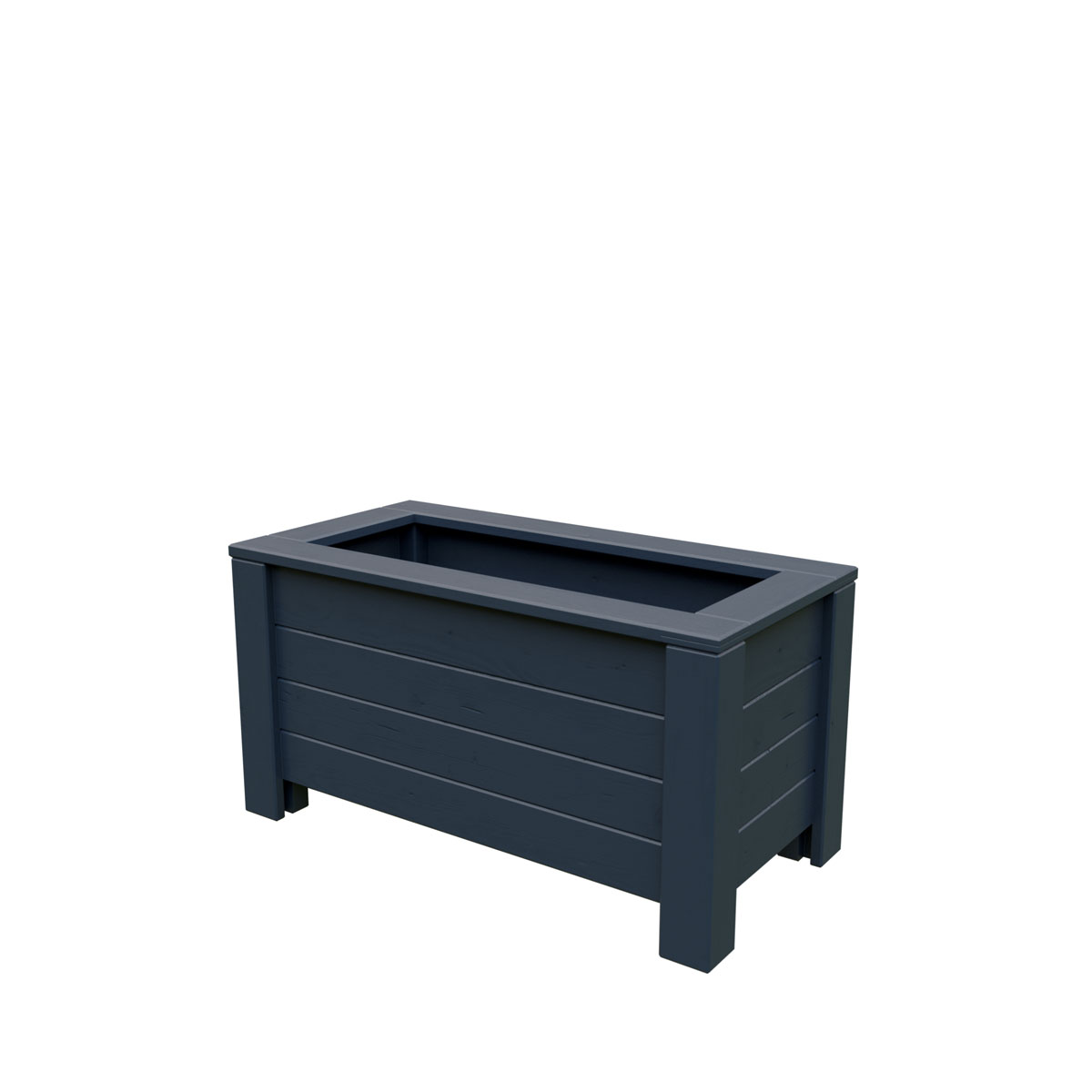 Pflanzkasten Fichte anthrazit 80x40x40cm Bild 1